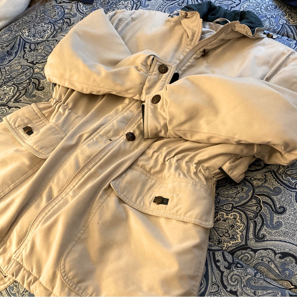 Larry Levine Microfiber Longline Winter Jacket Si… - image 1